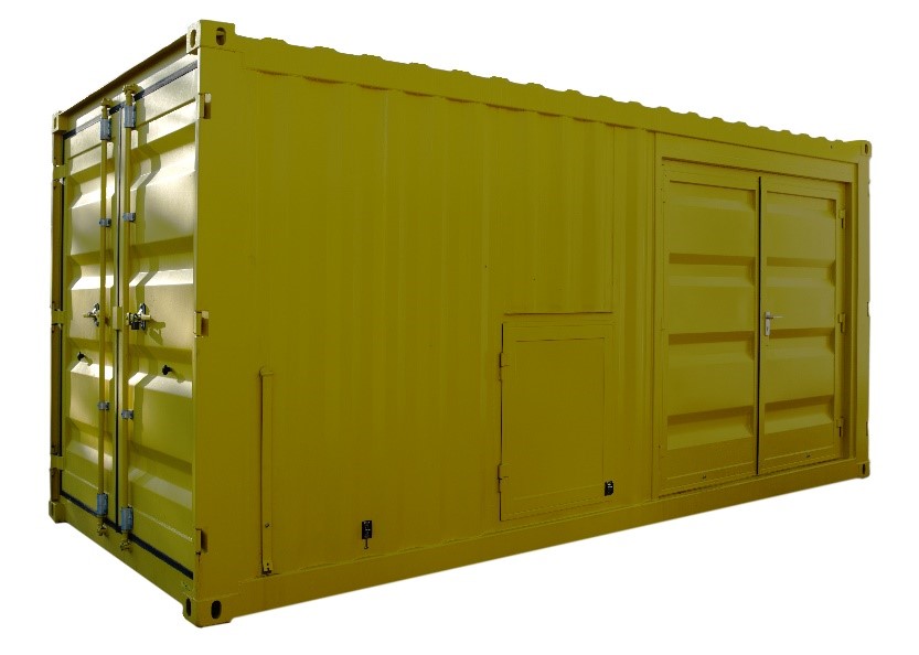 Pumping units in the containers ISO 20'