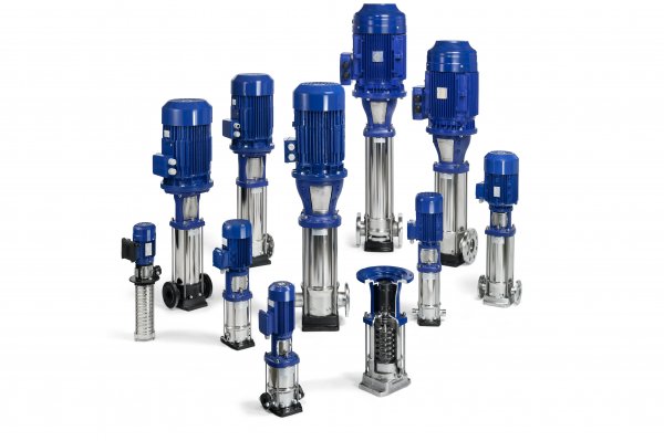 DPV: Group of DP-PUMPS vertical centrifugal pumps